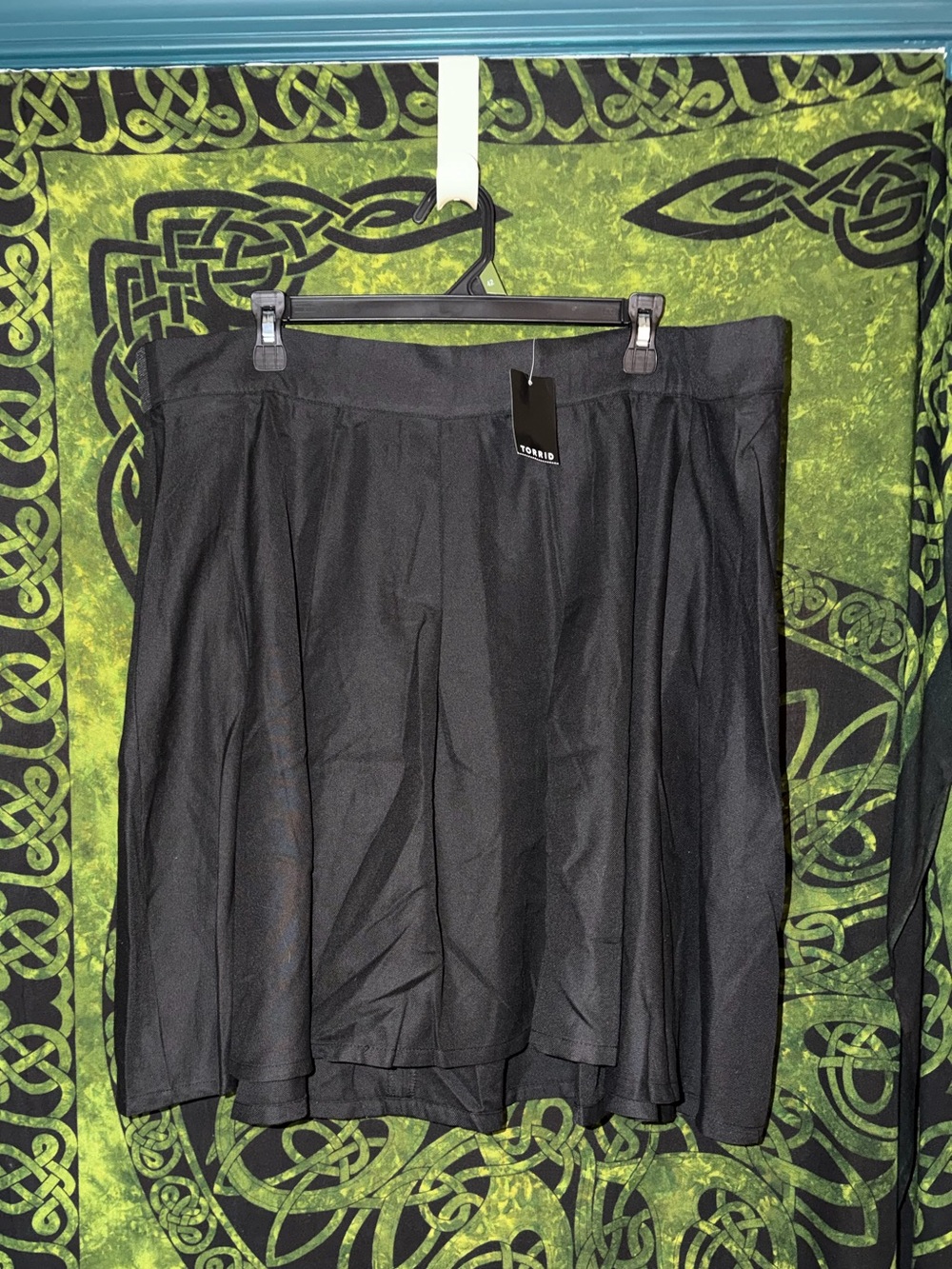 Torrid Black Mini Circle Skirt - Flared Silhouette